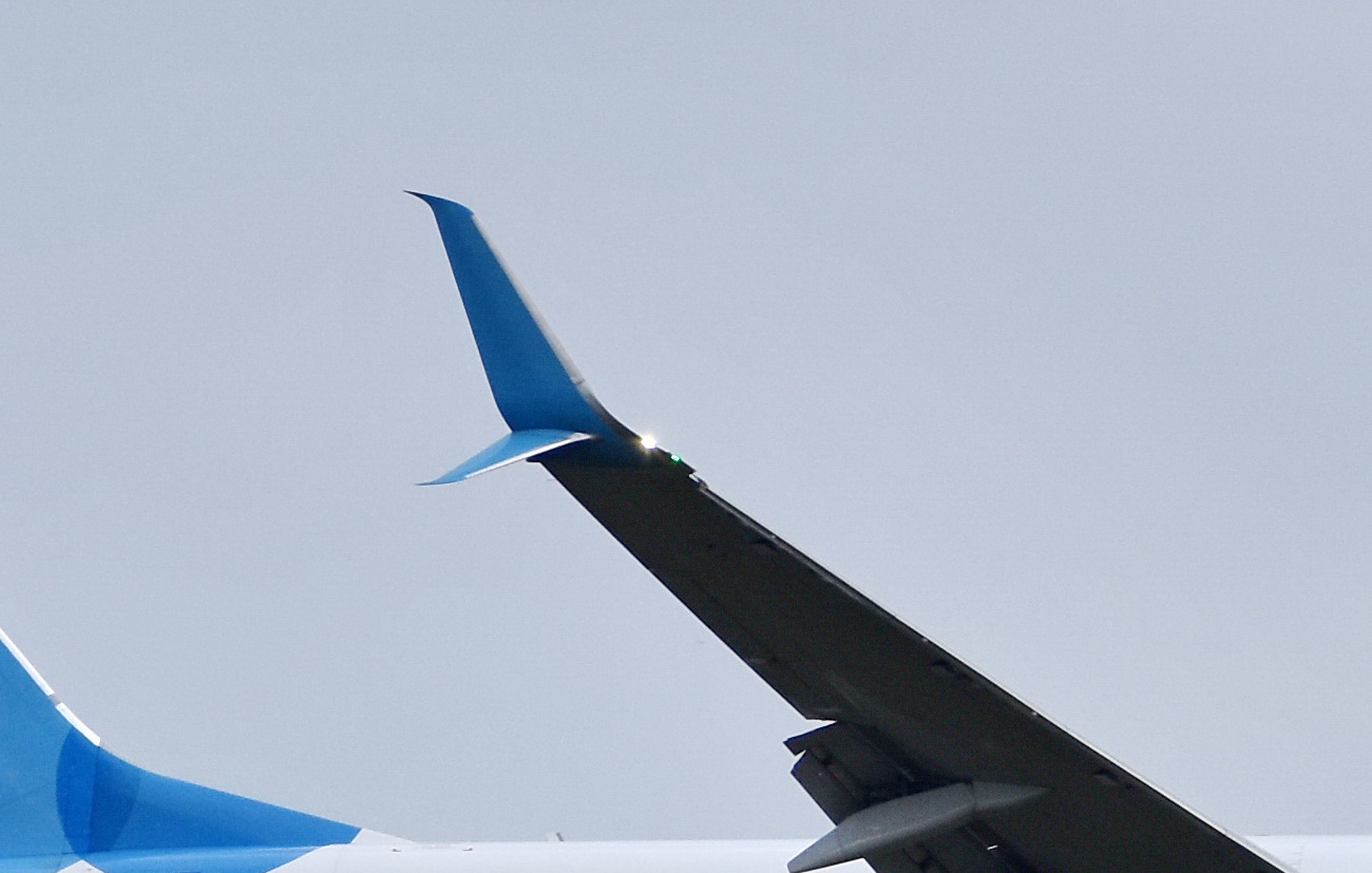 Boeing 737-800 - оконечности крыла SSW (Split Scimitar Winglet)