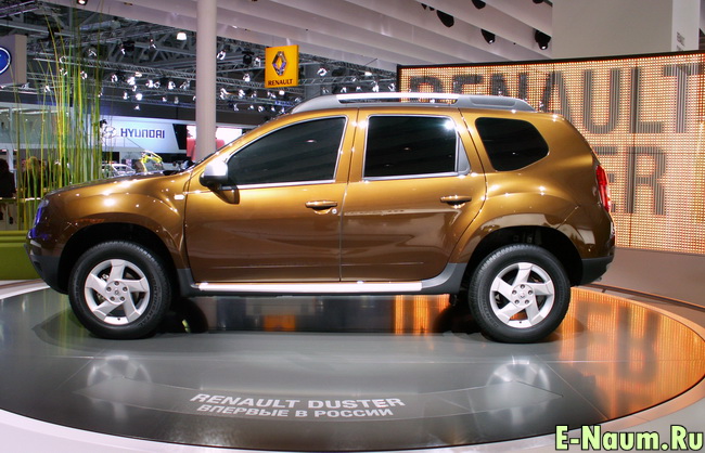 Renault Duster - в красивом интерьере