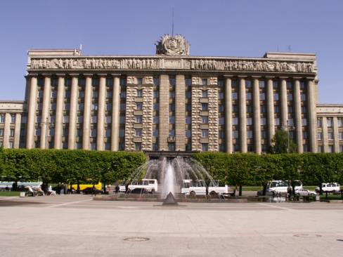 Фонтанный комплекс на Московском проспекте Фонтаны на Московском проспекте